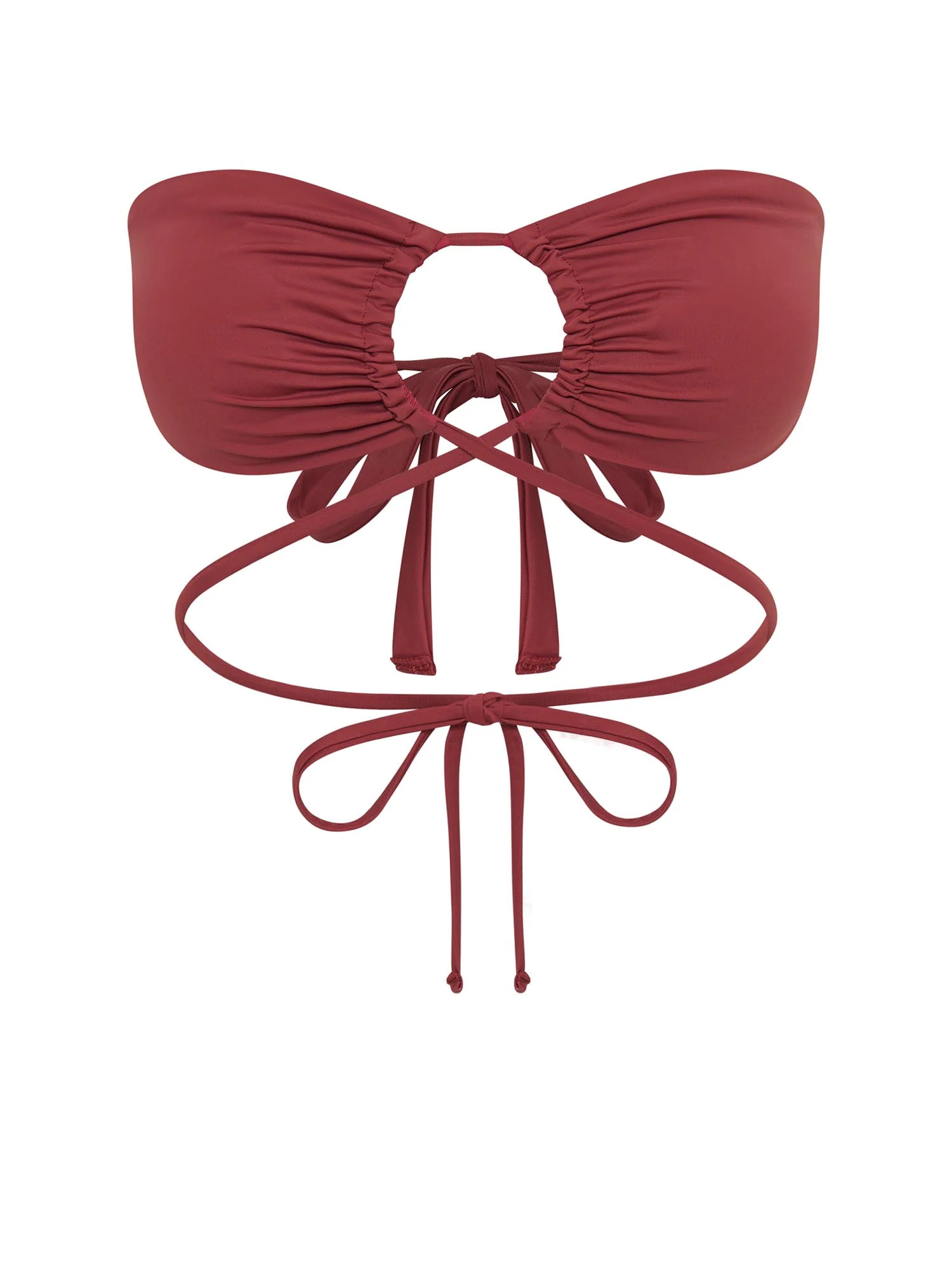 Swimwear Multiway Bikini Top Sahara Red - Image 10