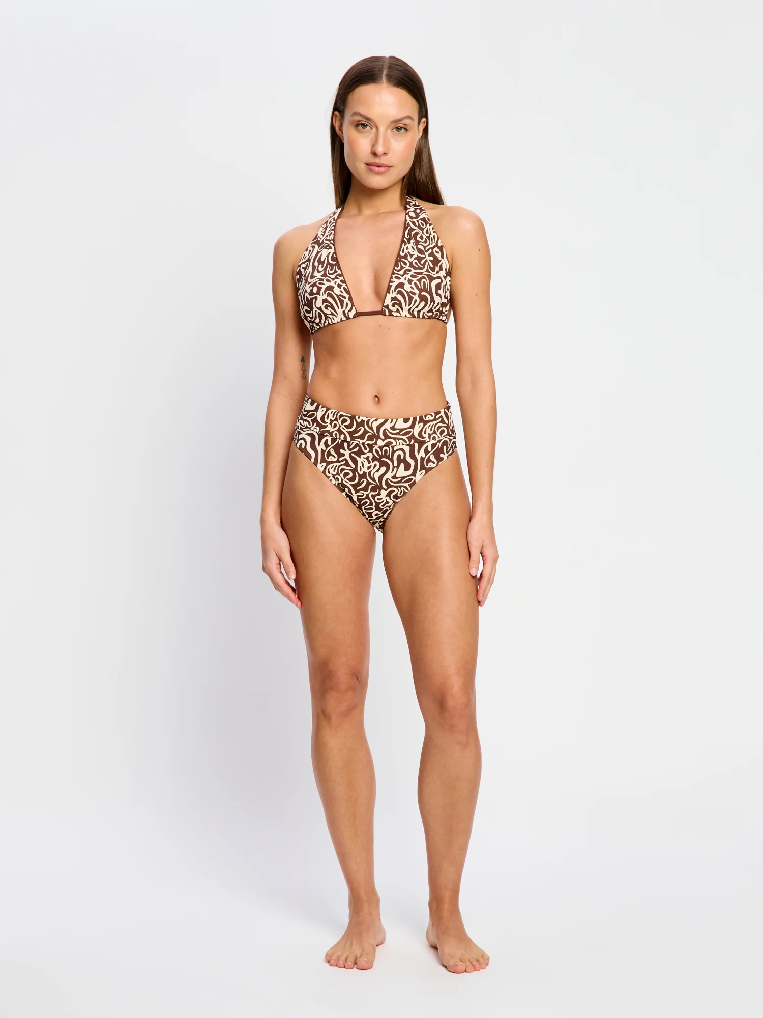 Swimwear Reversible Multiway Top & Hi-Leg Bottom