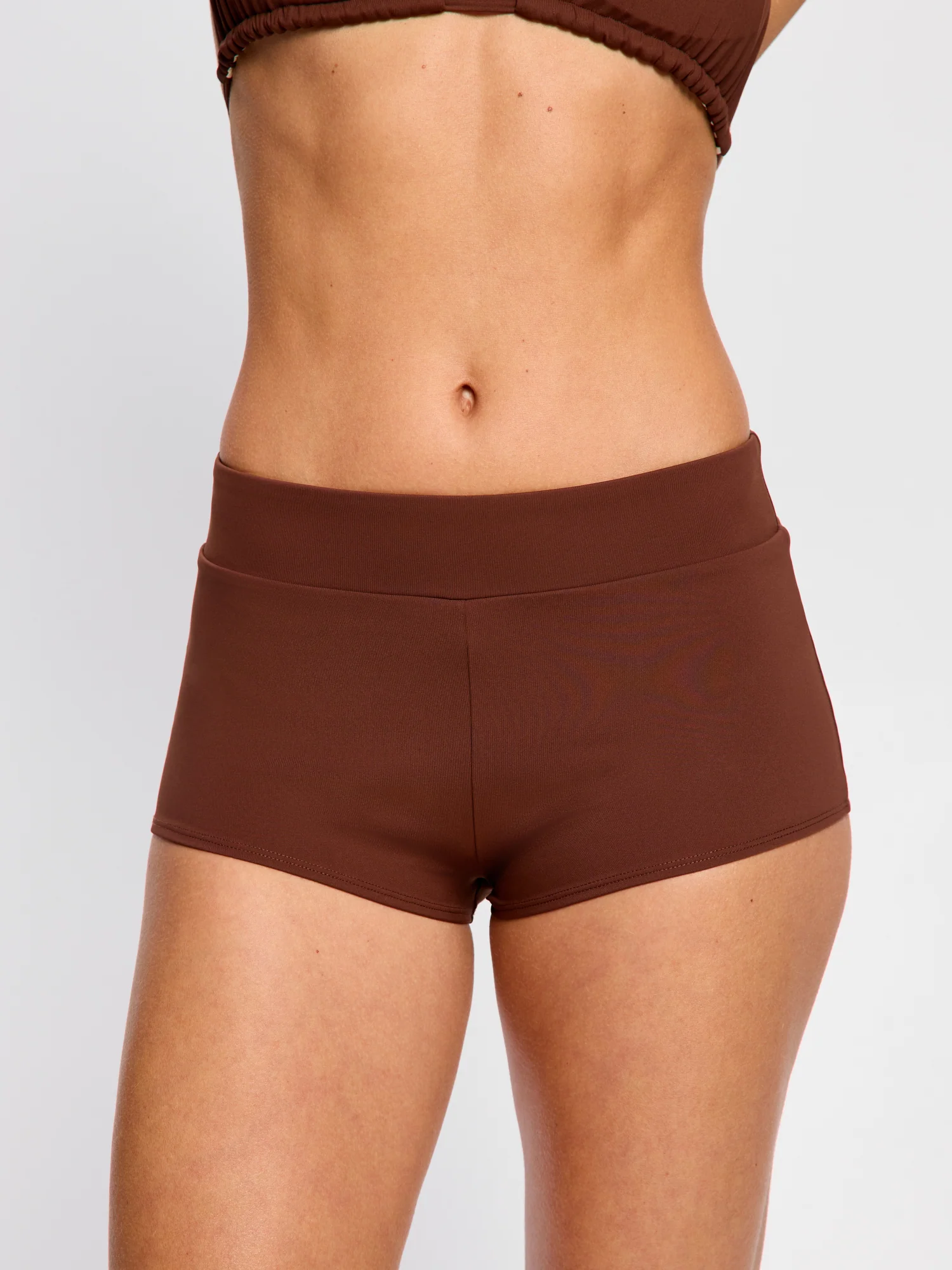 Swimwear Reversible Multiway Top & Short Chocolate - Image 5