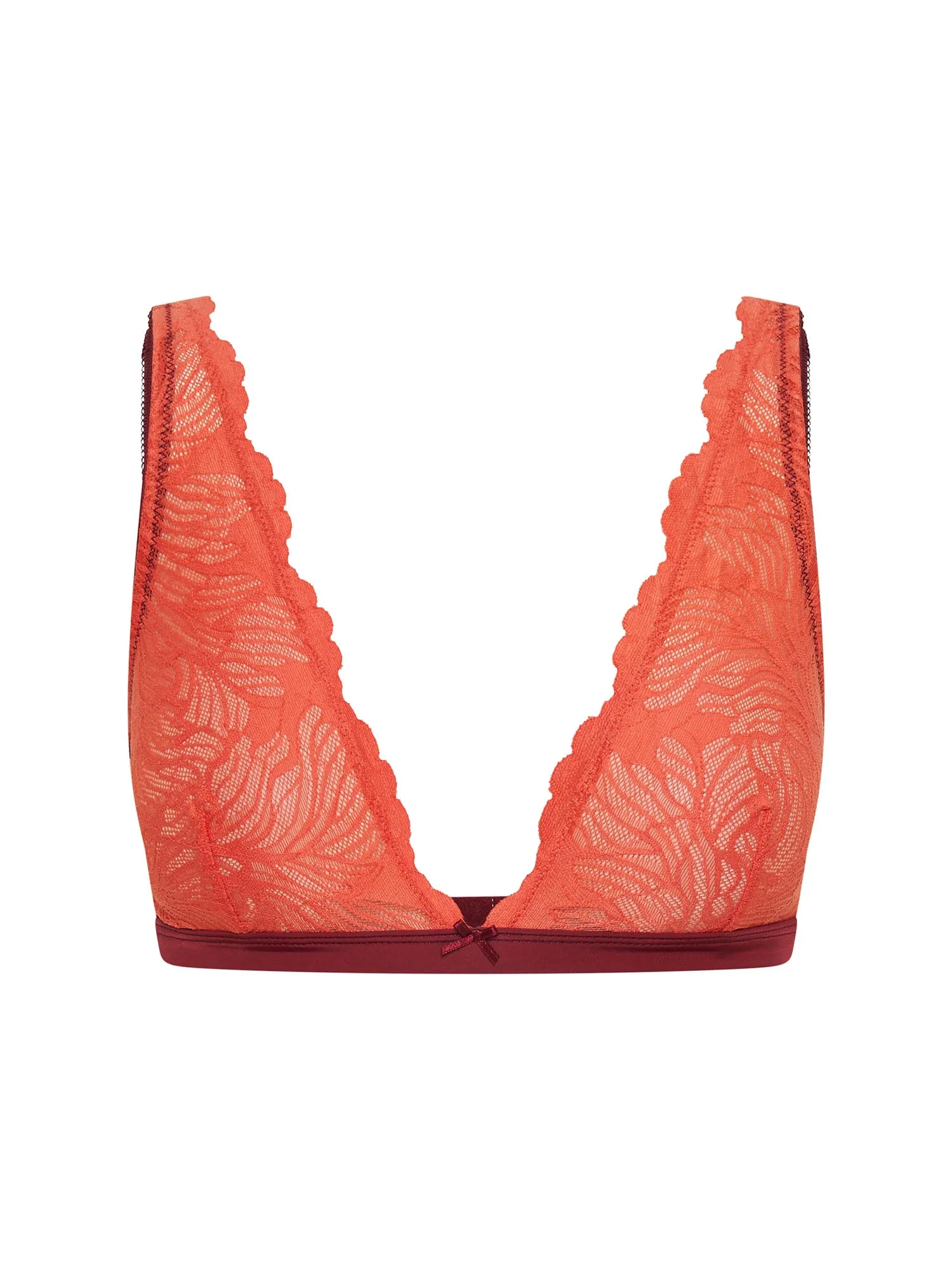 Sylvie Bralette Bordeaux Red - Image 5