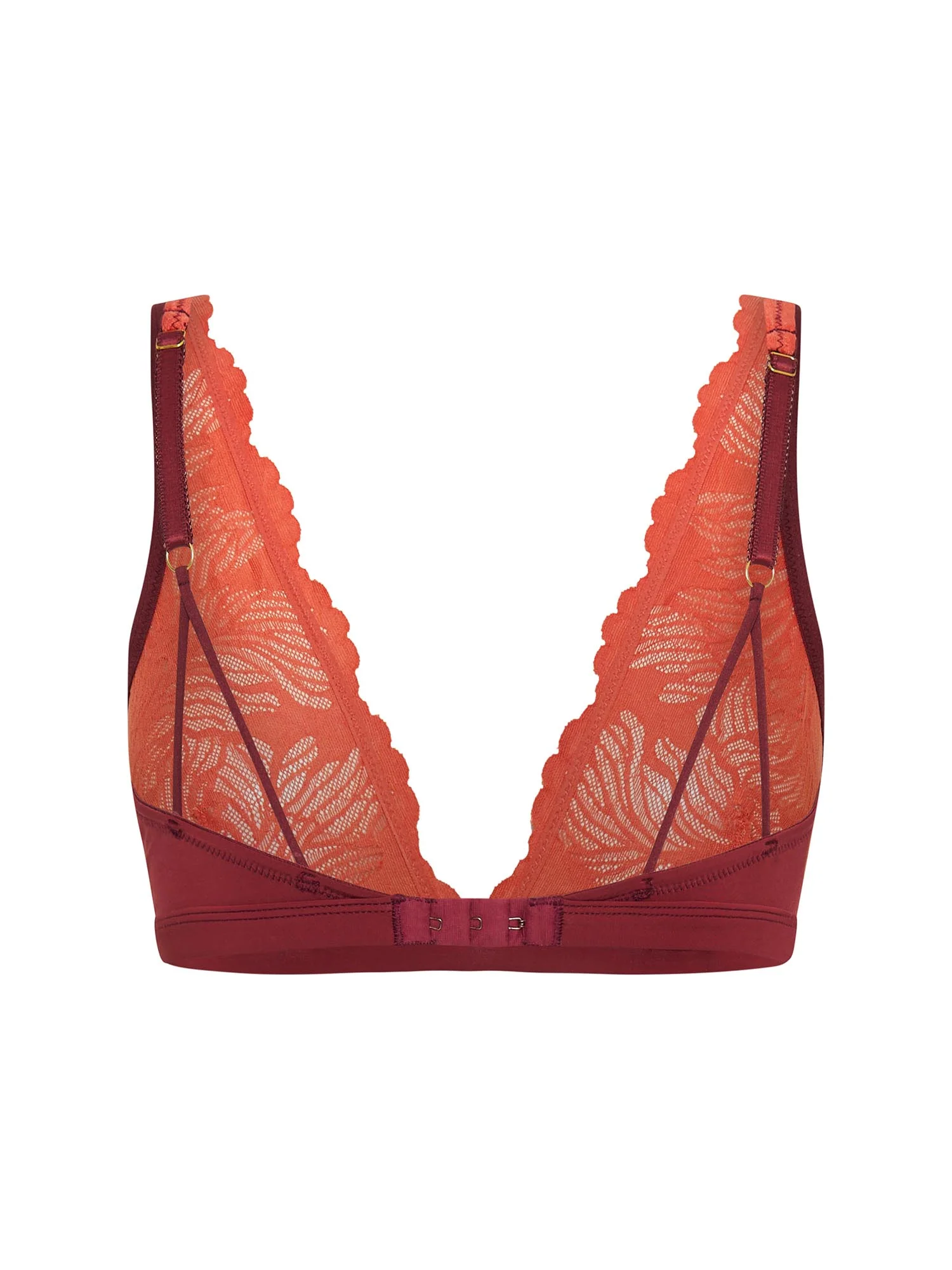 Sylvie Bralette Bordeaux Red - Image 6
