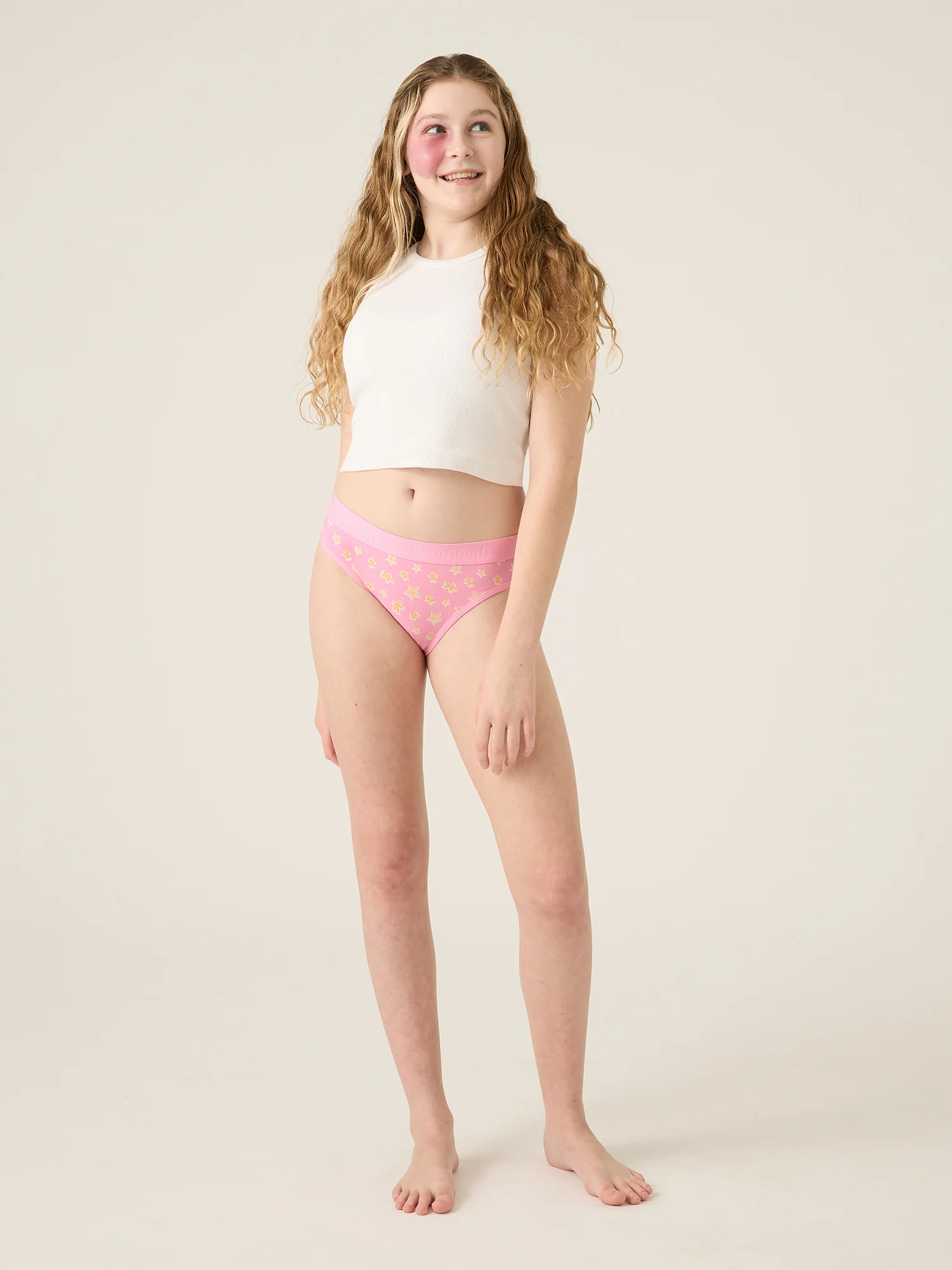 Teen Hipster Bikini Holiday Gifting 2 Pack Gingerbread Pink Multi - Image 16