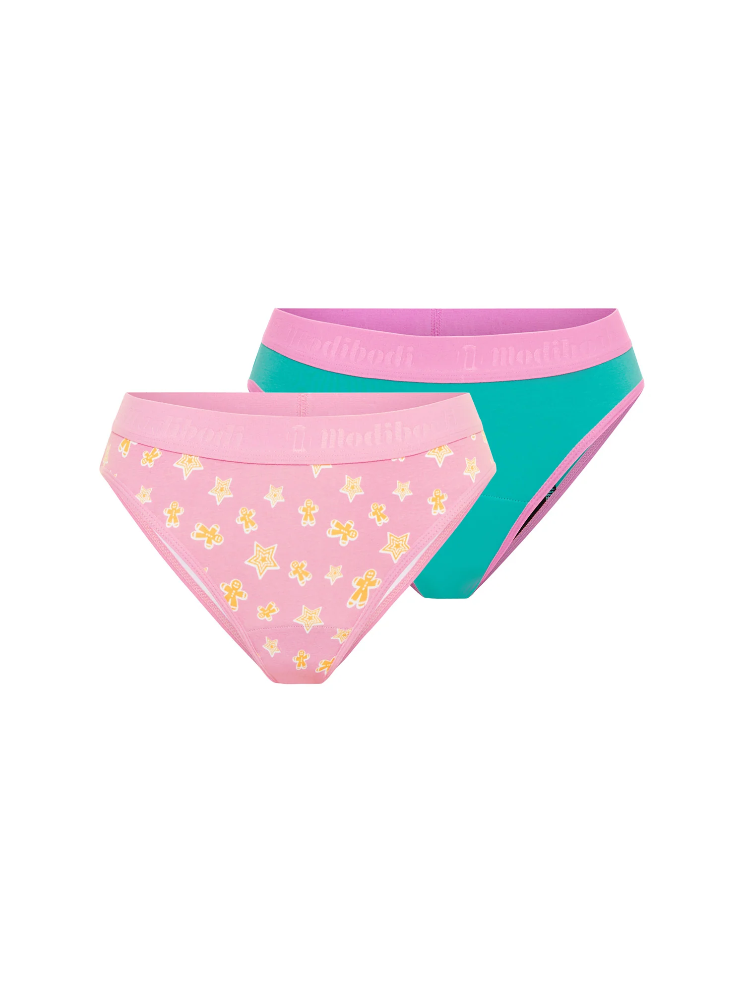 Teen Hipster Bikini Holiday Gifting 2 Pack Gingerbread Pink Multi - Image 19