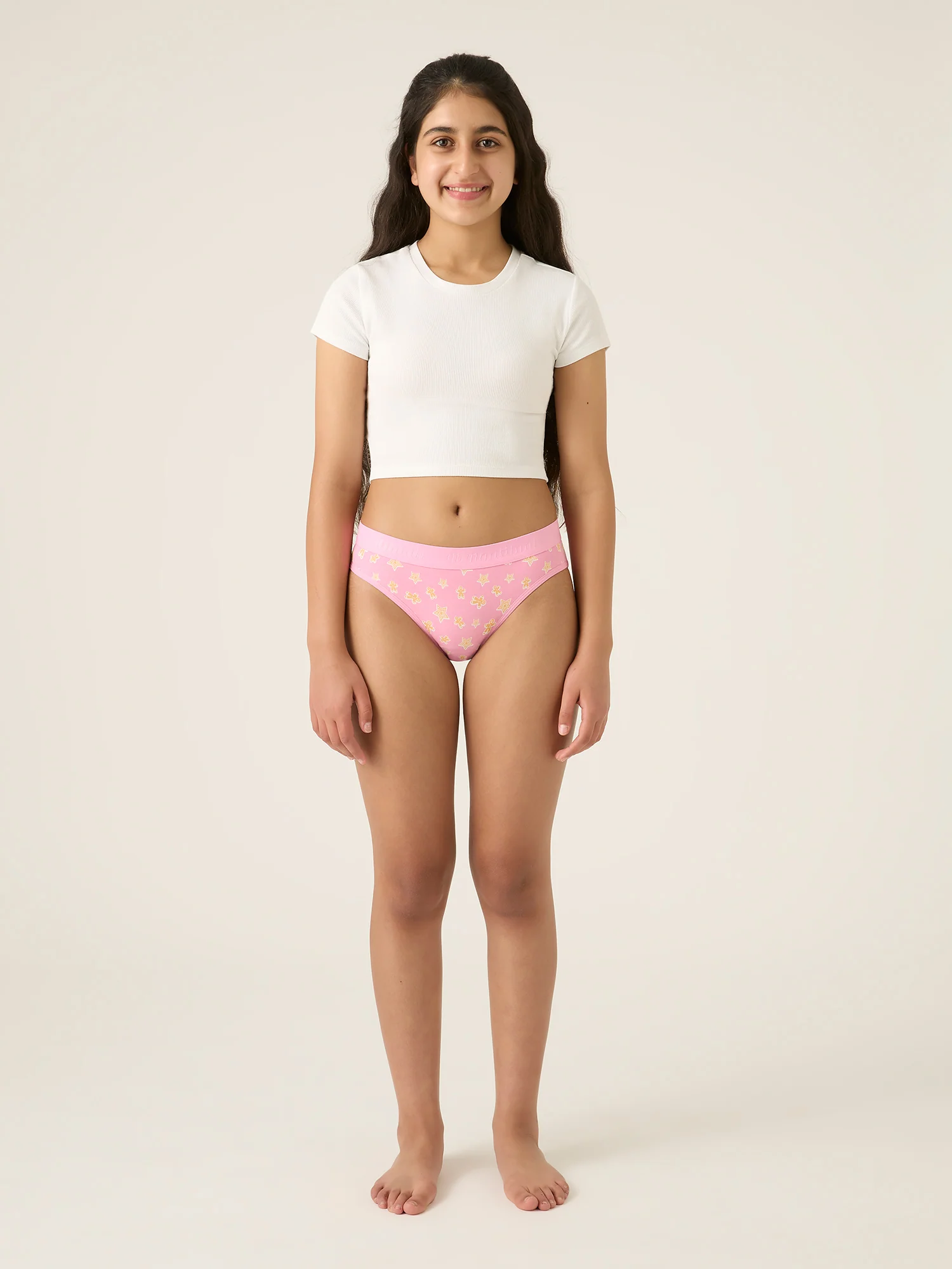 Teen Hipster Bikini Holiday Gifting 2 Pack Gingerbread Pink Multi - Image 6