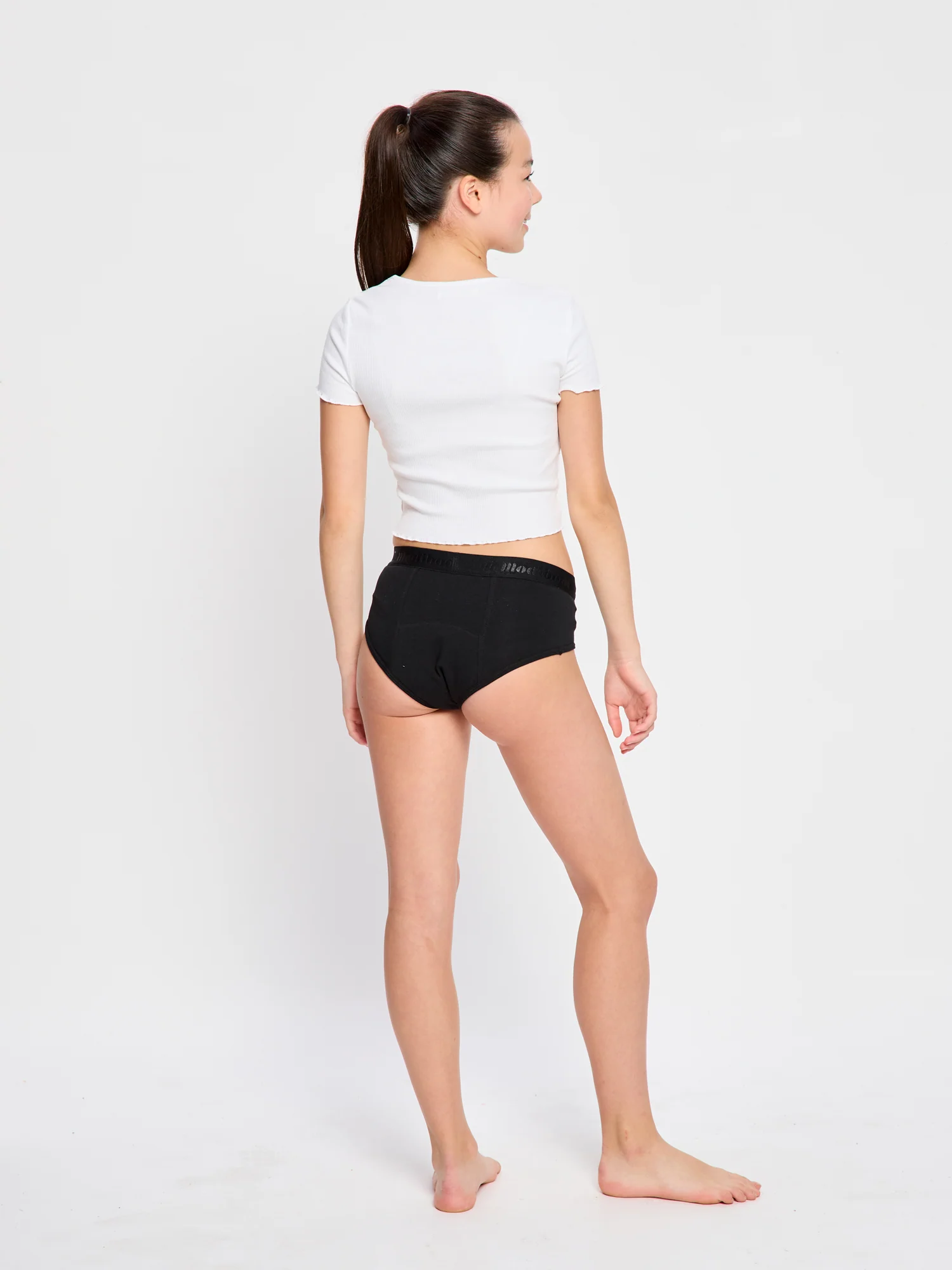 Teen Hipster Boyleg Moderate Black - Image 3