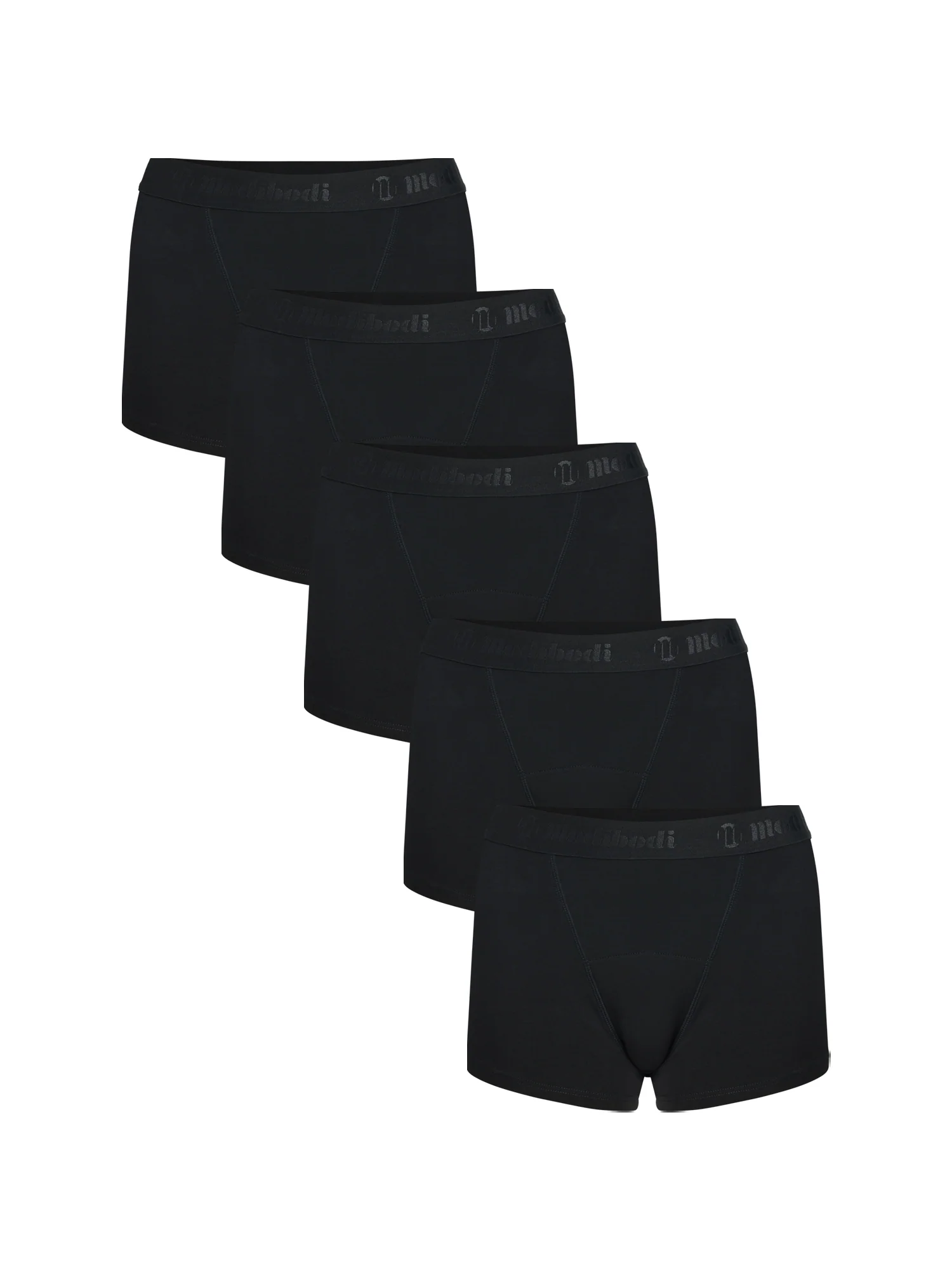 Teen Hipster Boyshort Moderate 5 Pack - Image 5