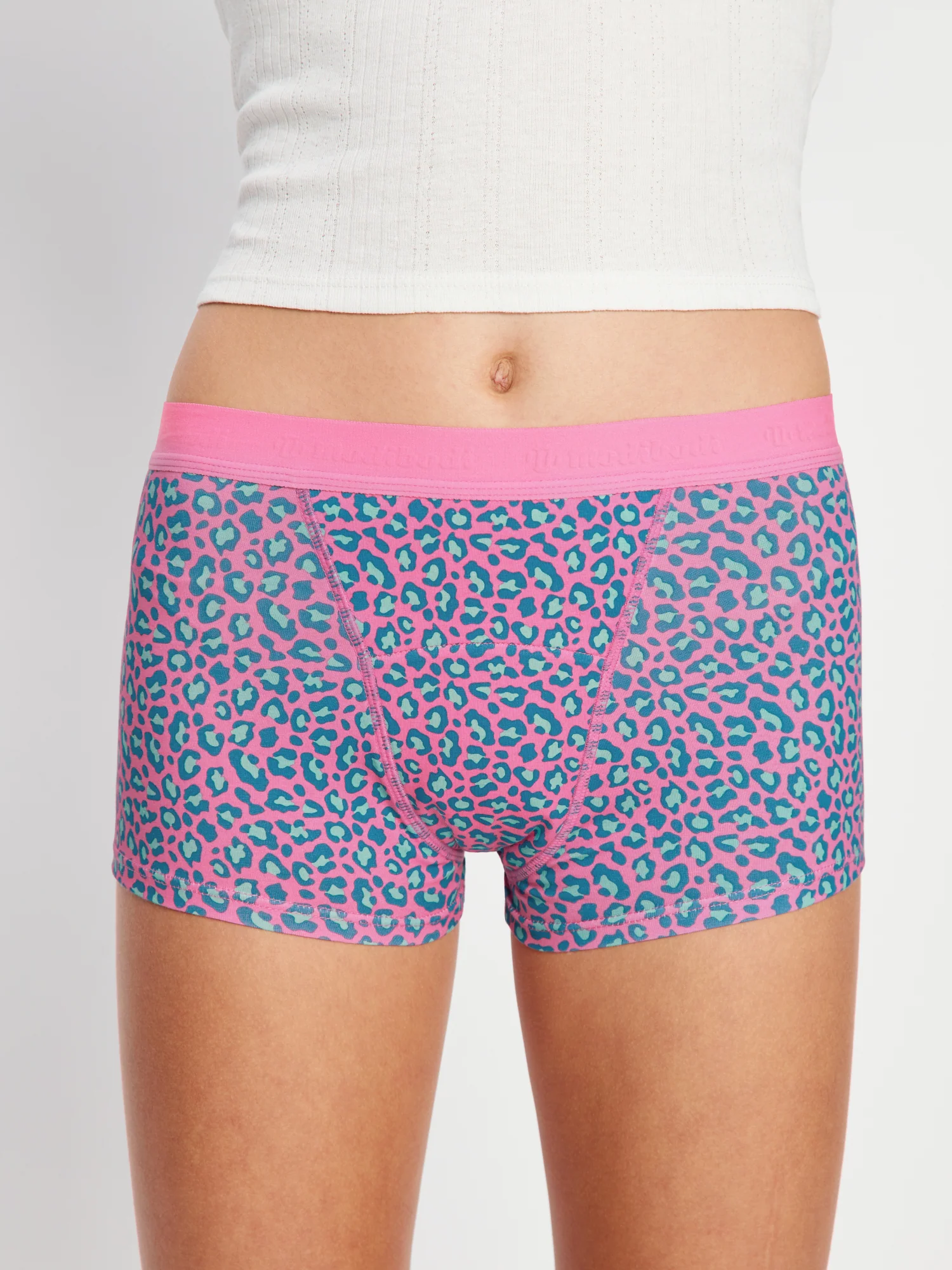 Teen Hipster Boyshort Super Mystic Leopard Pink - Image 6