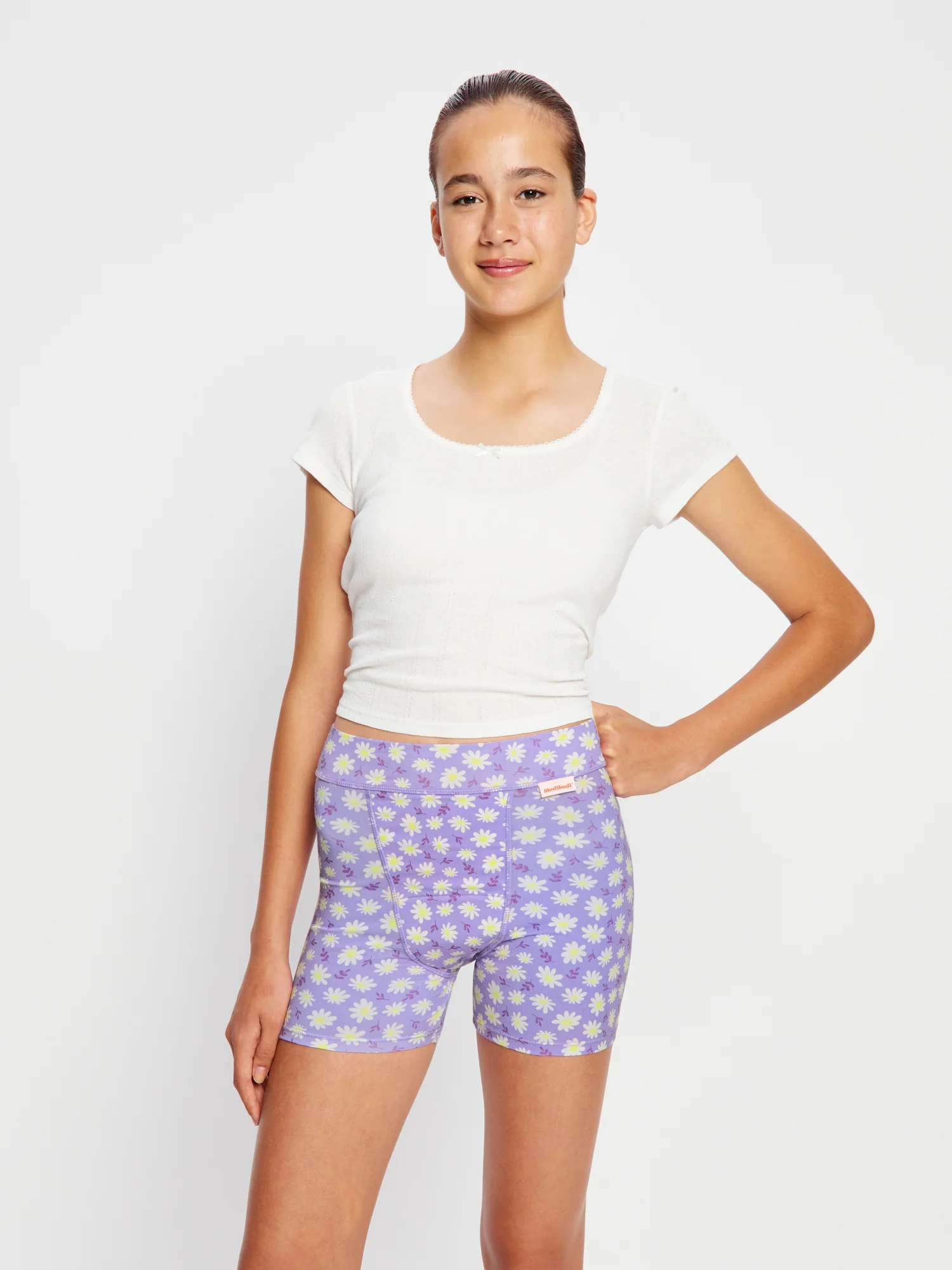Teen Sleep Short 2 Pack Super Dreamy Daisy Purple - Image 8