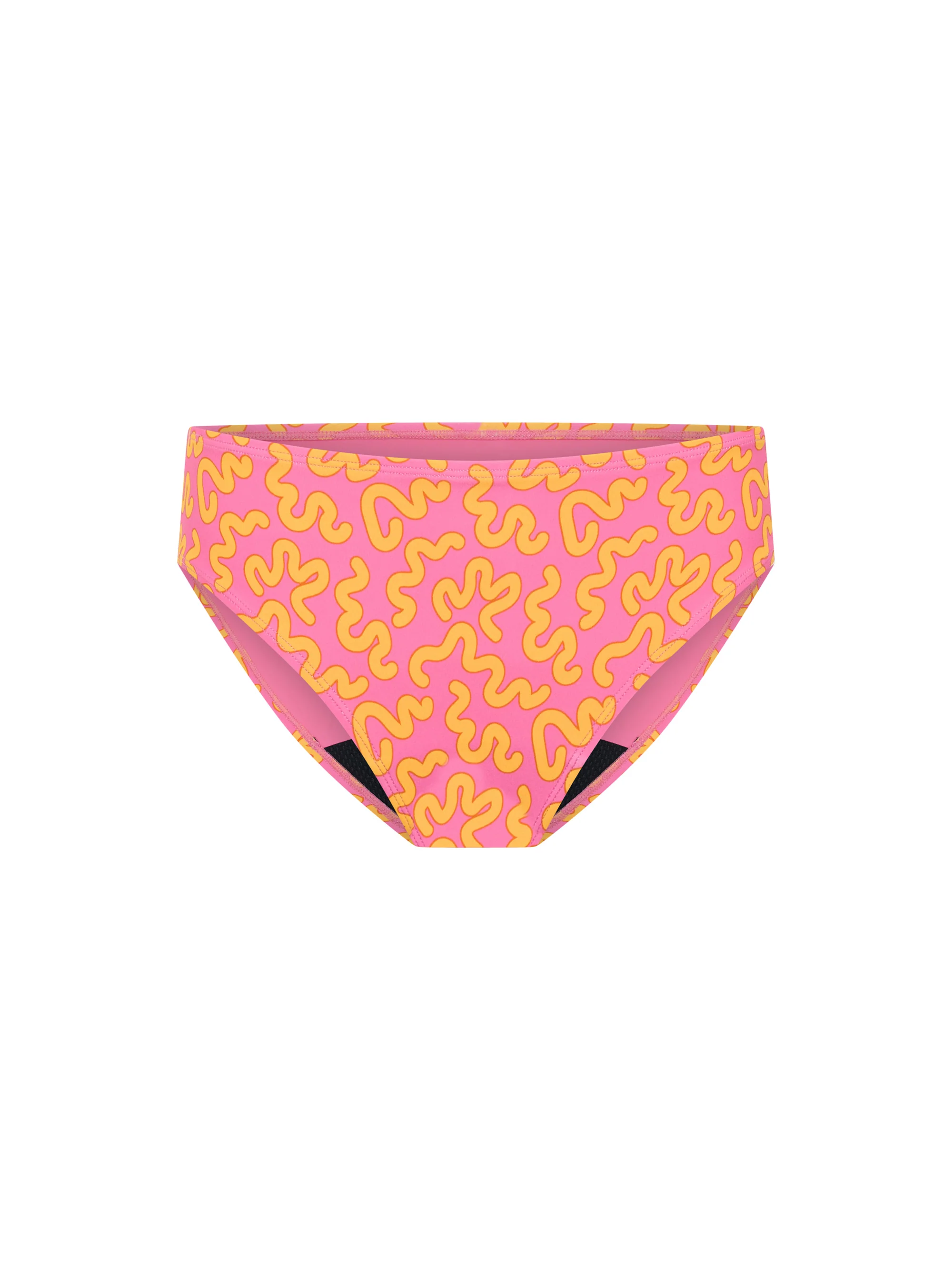 Teen Swimwear Bikini Brief Light Wavy Pink - Image 7