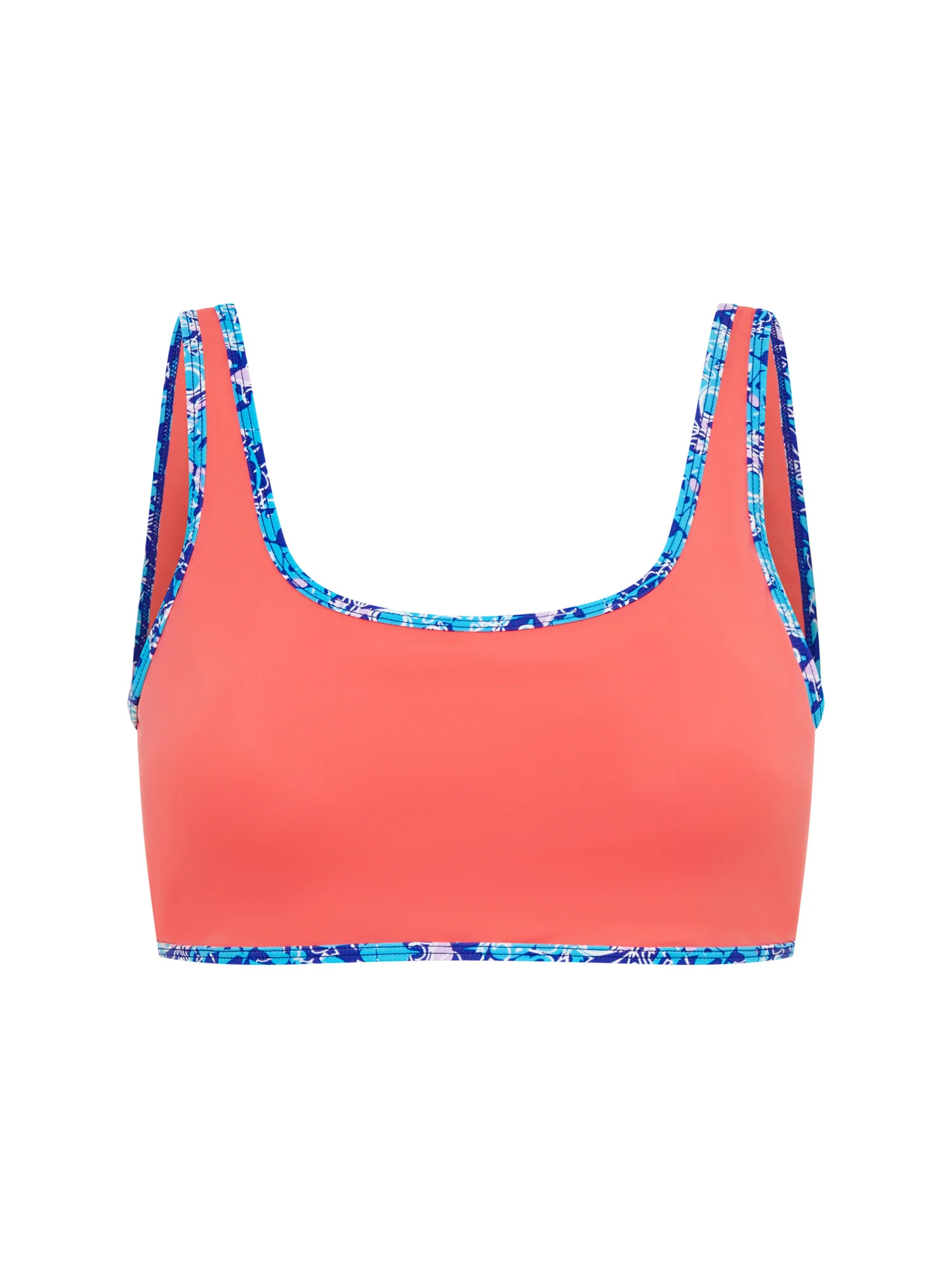 Teen Swimwear Crop Top Pink Coral - Image 9