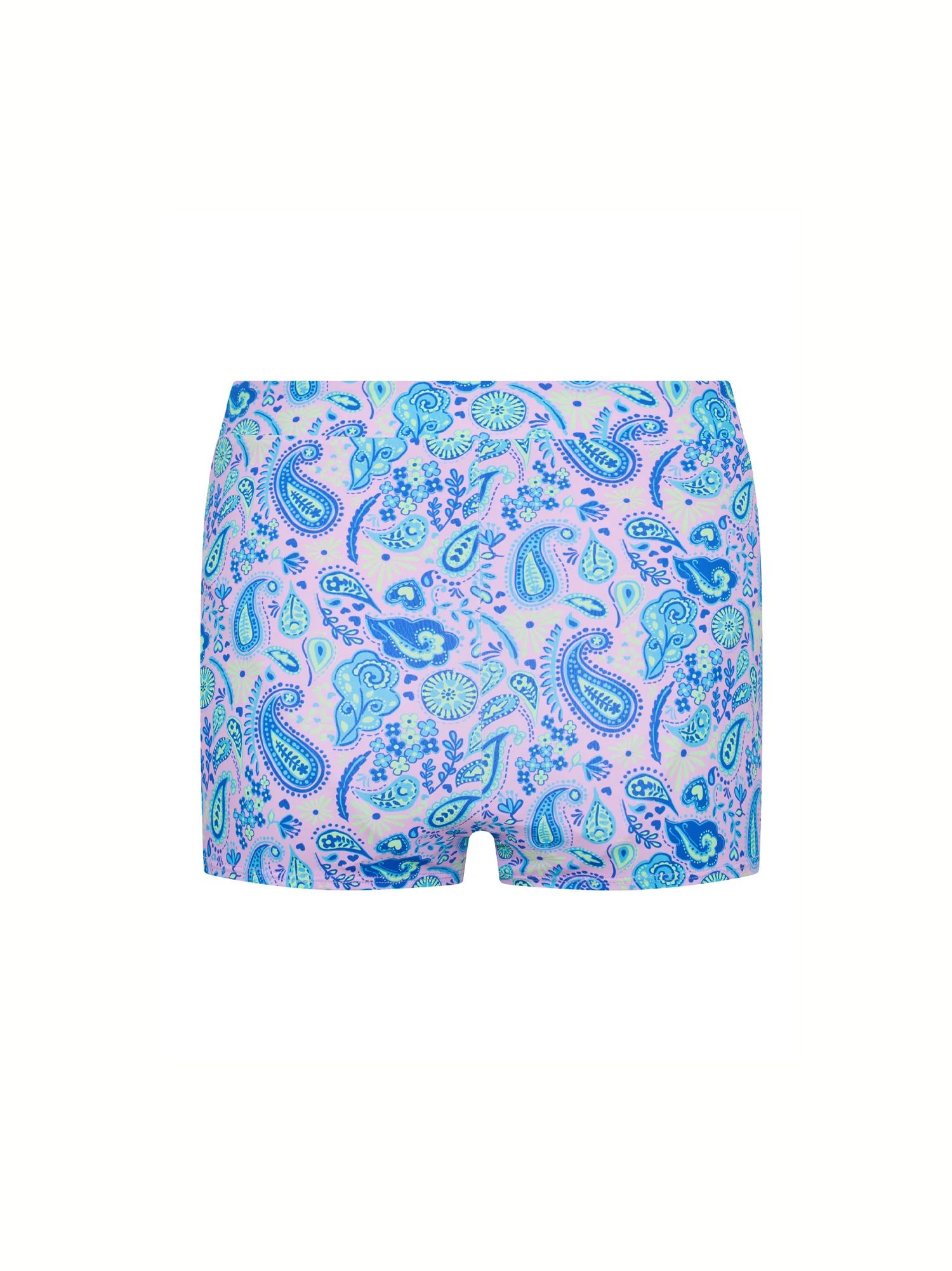 Teen Swimwear Hi Waist Short Super Paisley Pink - Image 6