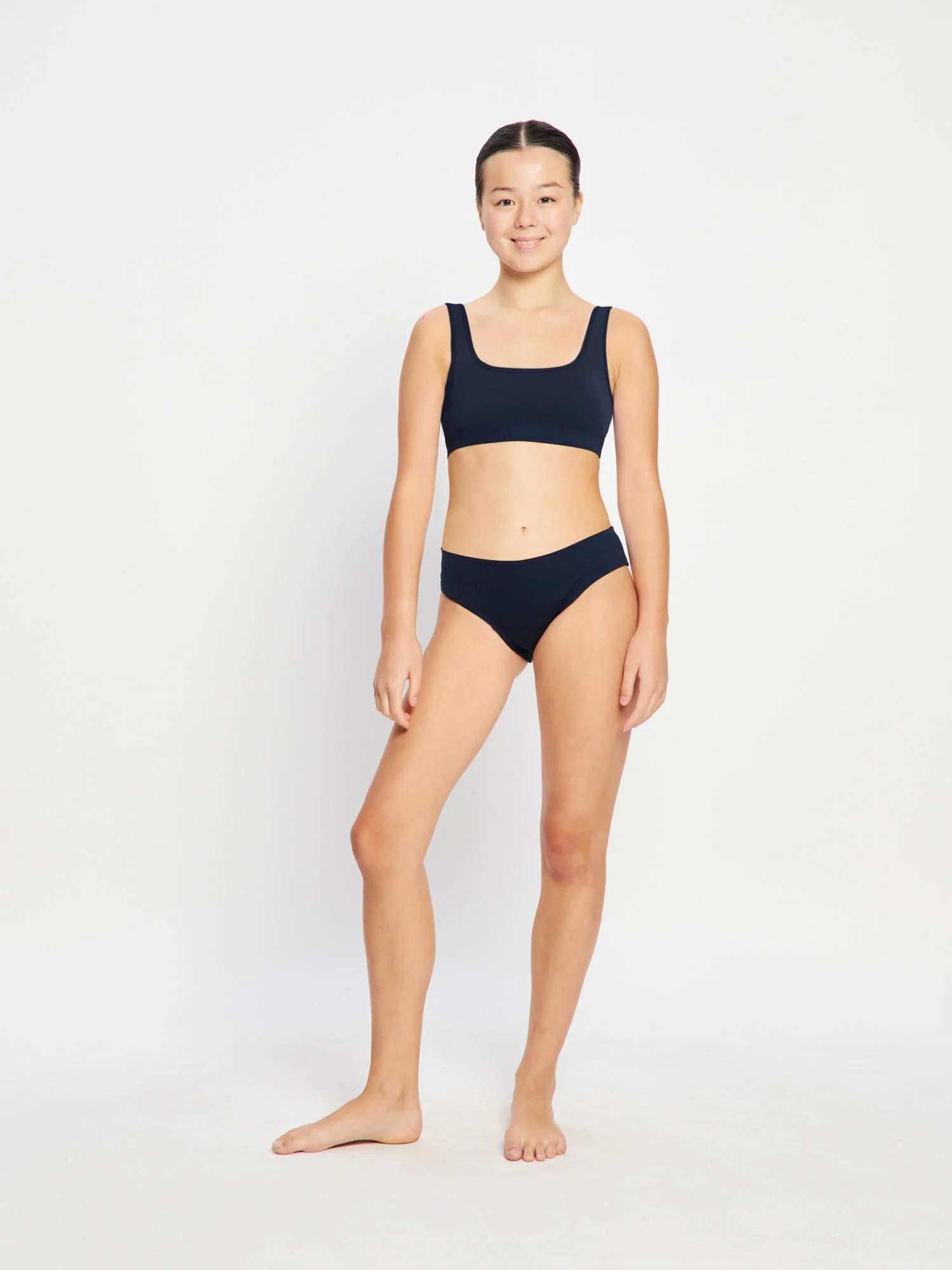 Teen Swimwear Performance Bikini Brief Super Navy Blue