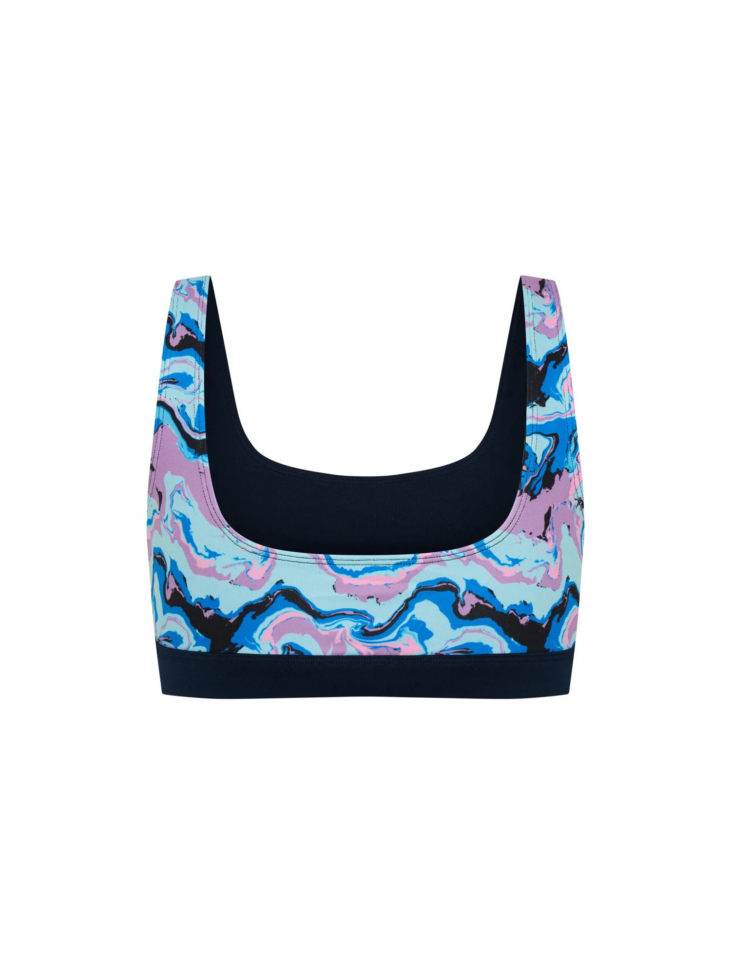 Teen Swimwear Performance Reversible Crop Top & Hi Waist Short Set - Image 10