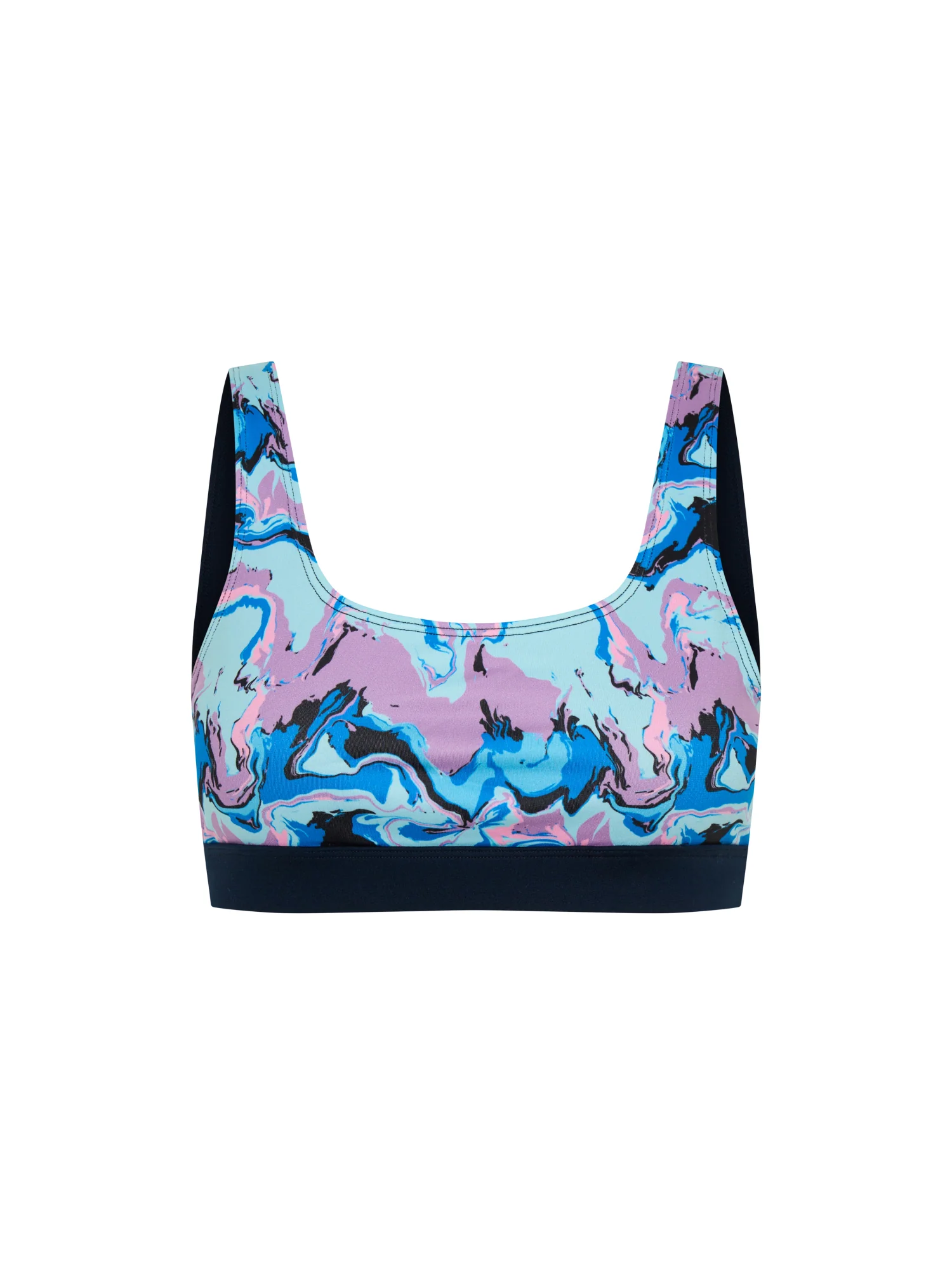 Teen Swimwear Performance Reversible Crop Top & Hi Waist Short Set - Image 9