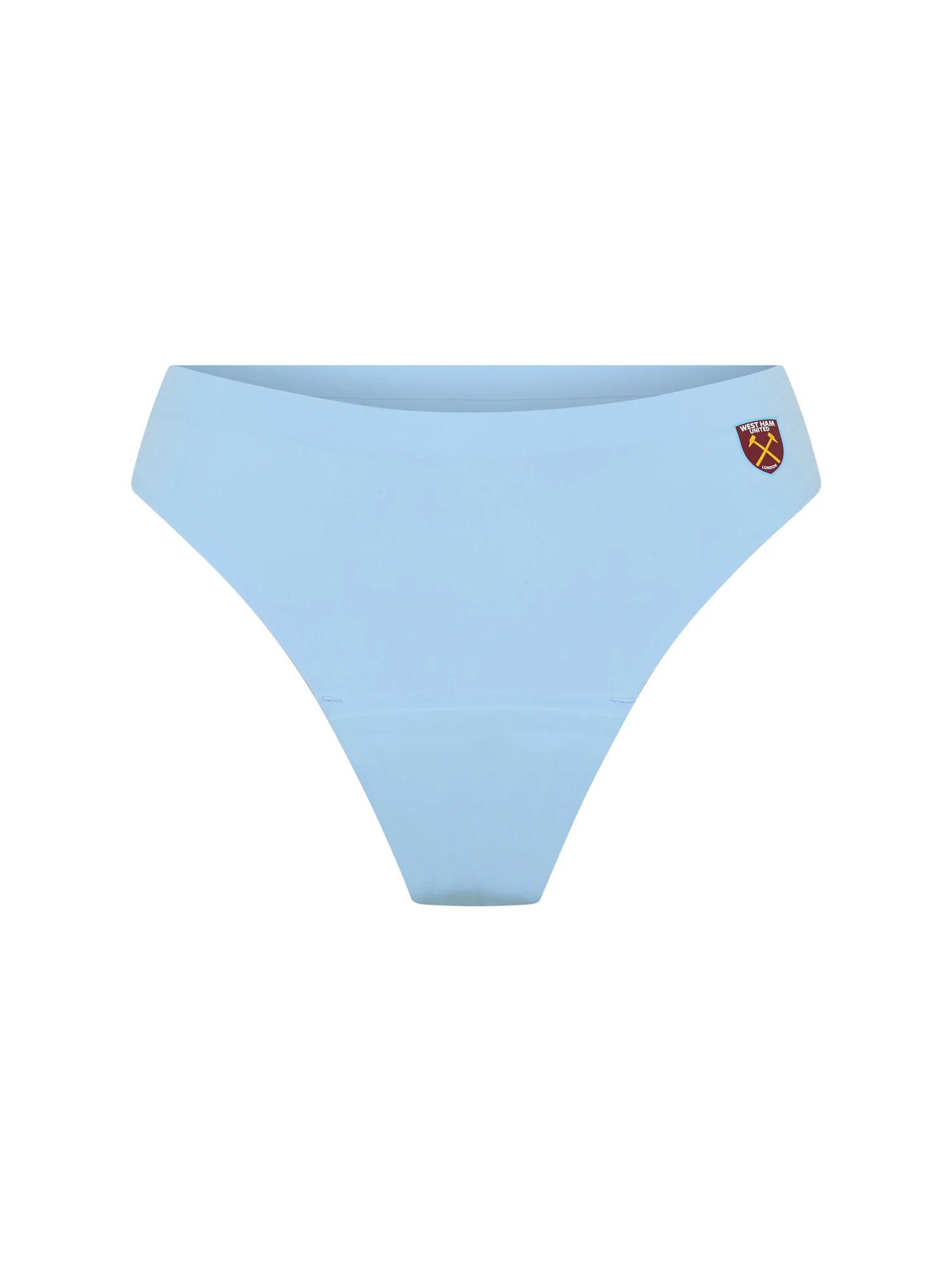 West Ham United Women X Modibodi Seamfree Thong Light Cerulean Blue - Image 10
